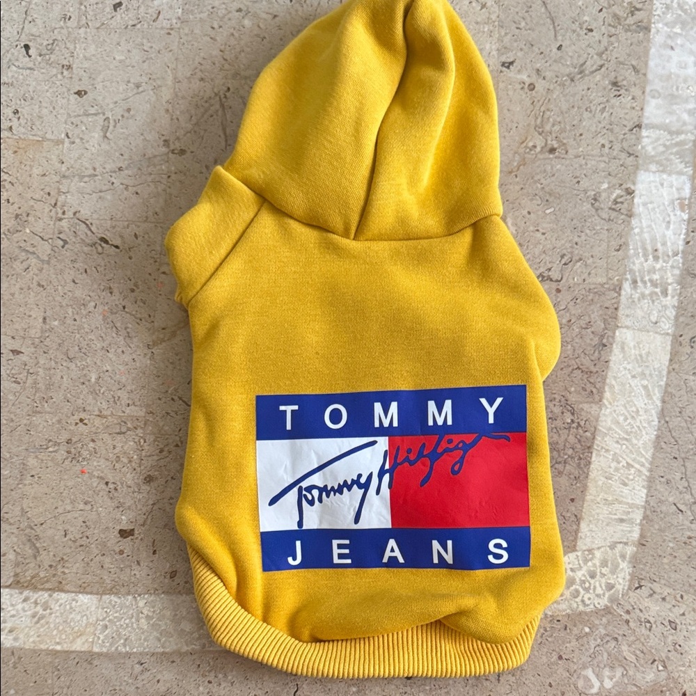 Tommy Hilfiger Yellow Dog Hoodie